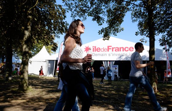 La région Île-de-France vous souhaite un excellent festival