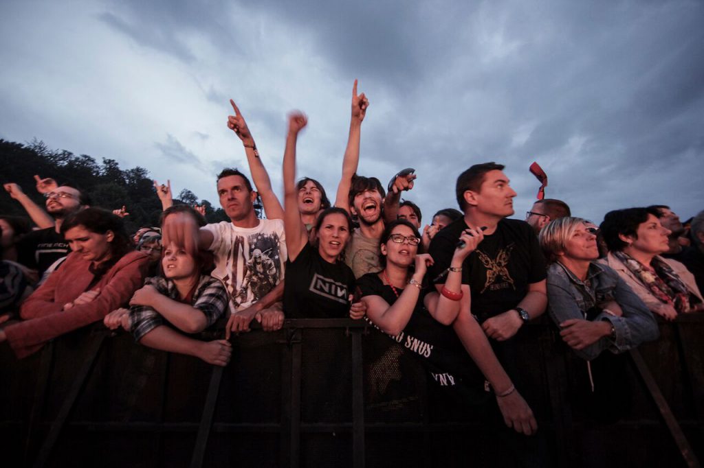 Quand la nuit tombe sur Rock En Seine...