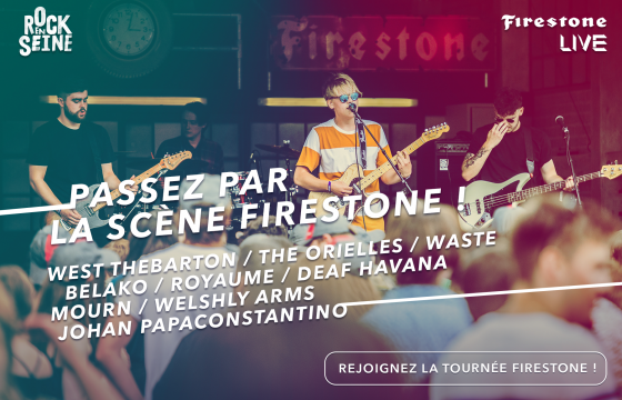 Firestone à Rock en Seine