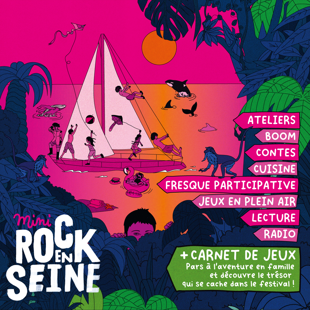 Toute la programmation MINI ROCK EN SEINE