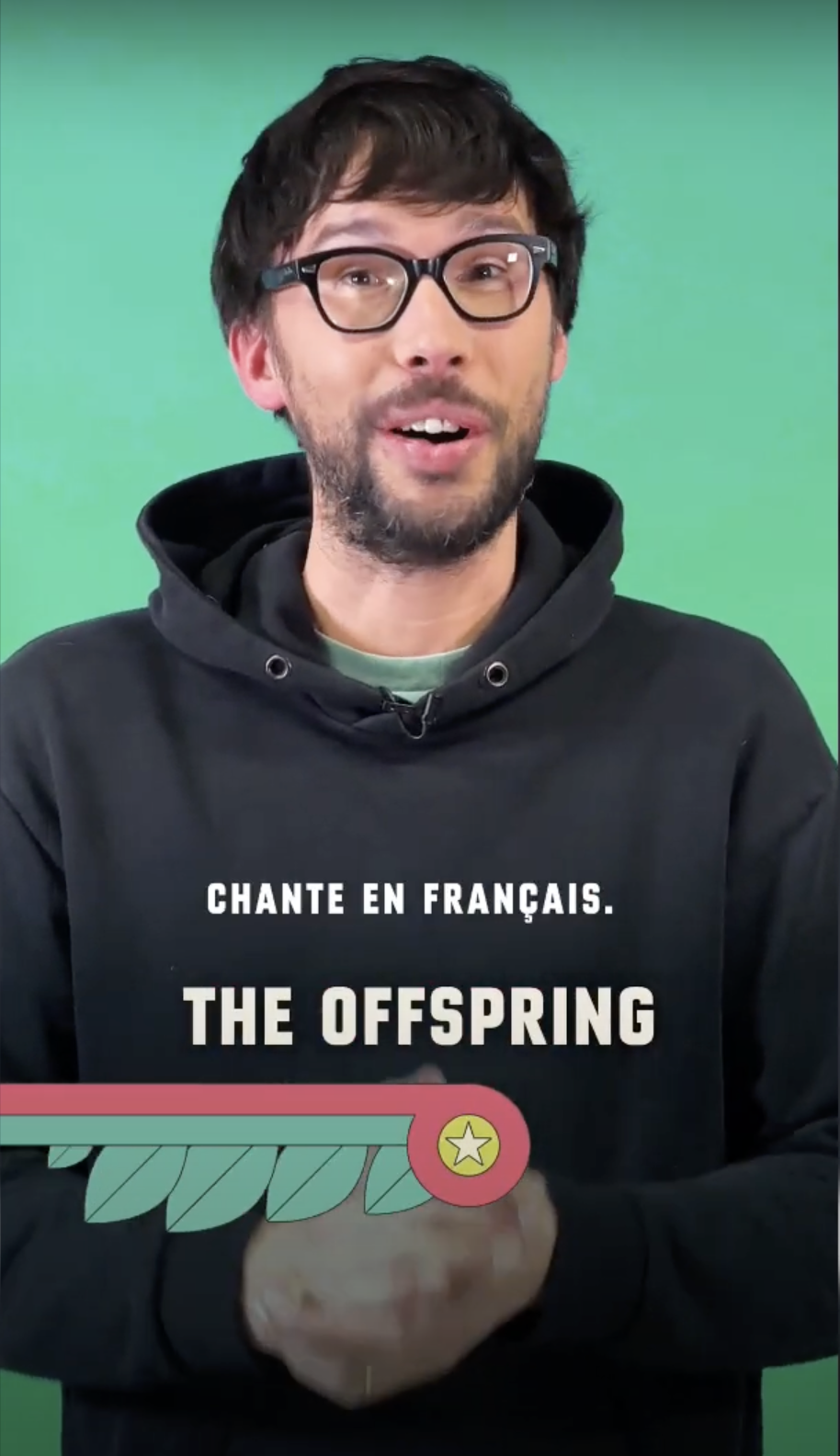 Savais-tu que The Offspring chantait en français ?